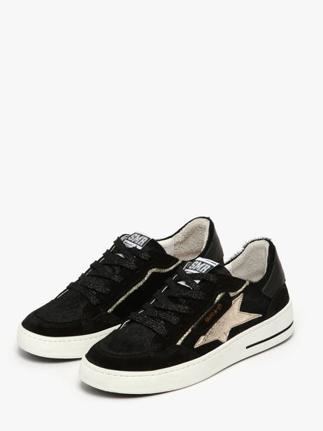 Sneakers Ale Uit Leder Semerdjian Zwart accessoires ALE ander zicht 1